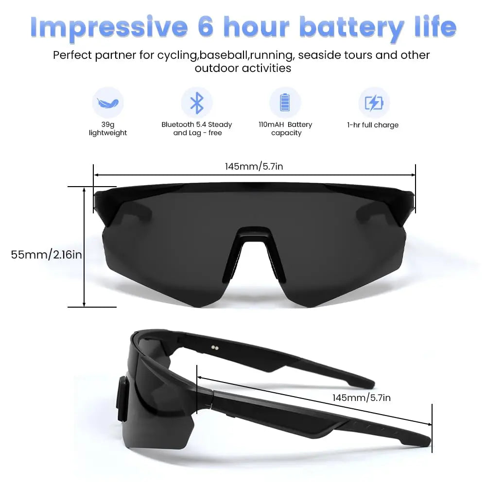 Smart Cycling Glasses VYLASA