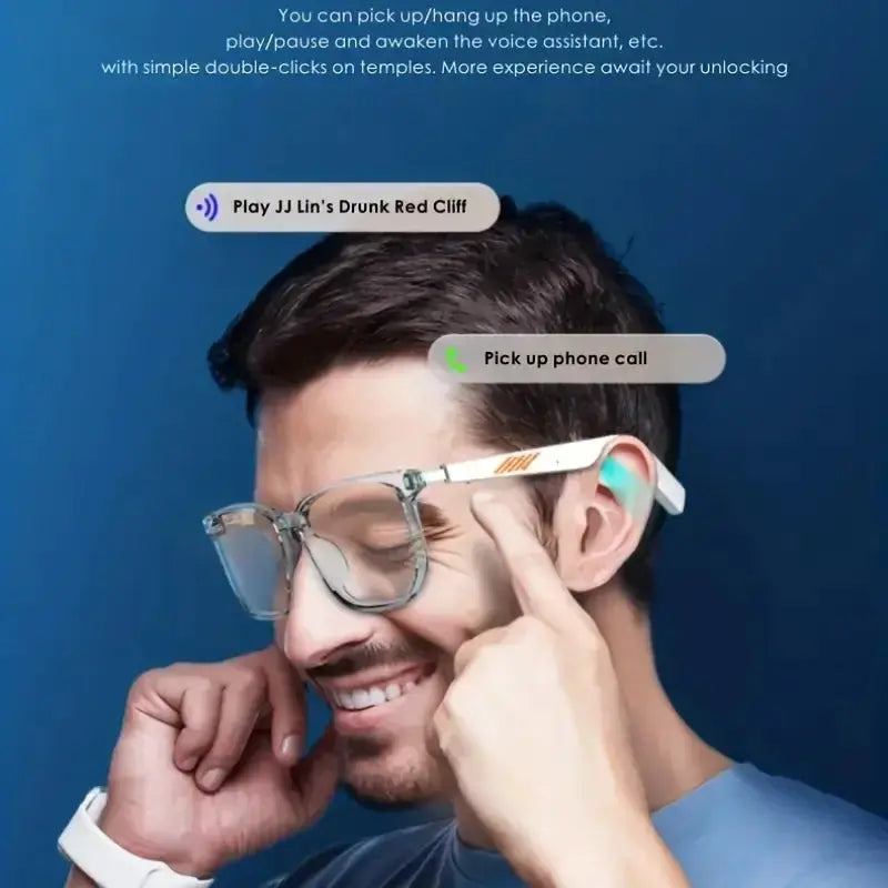 Smart Glasses with Anti-Blue Light Lens VYLASA