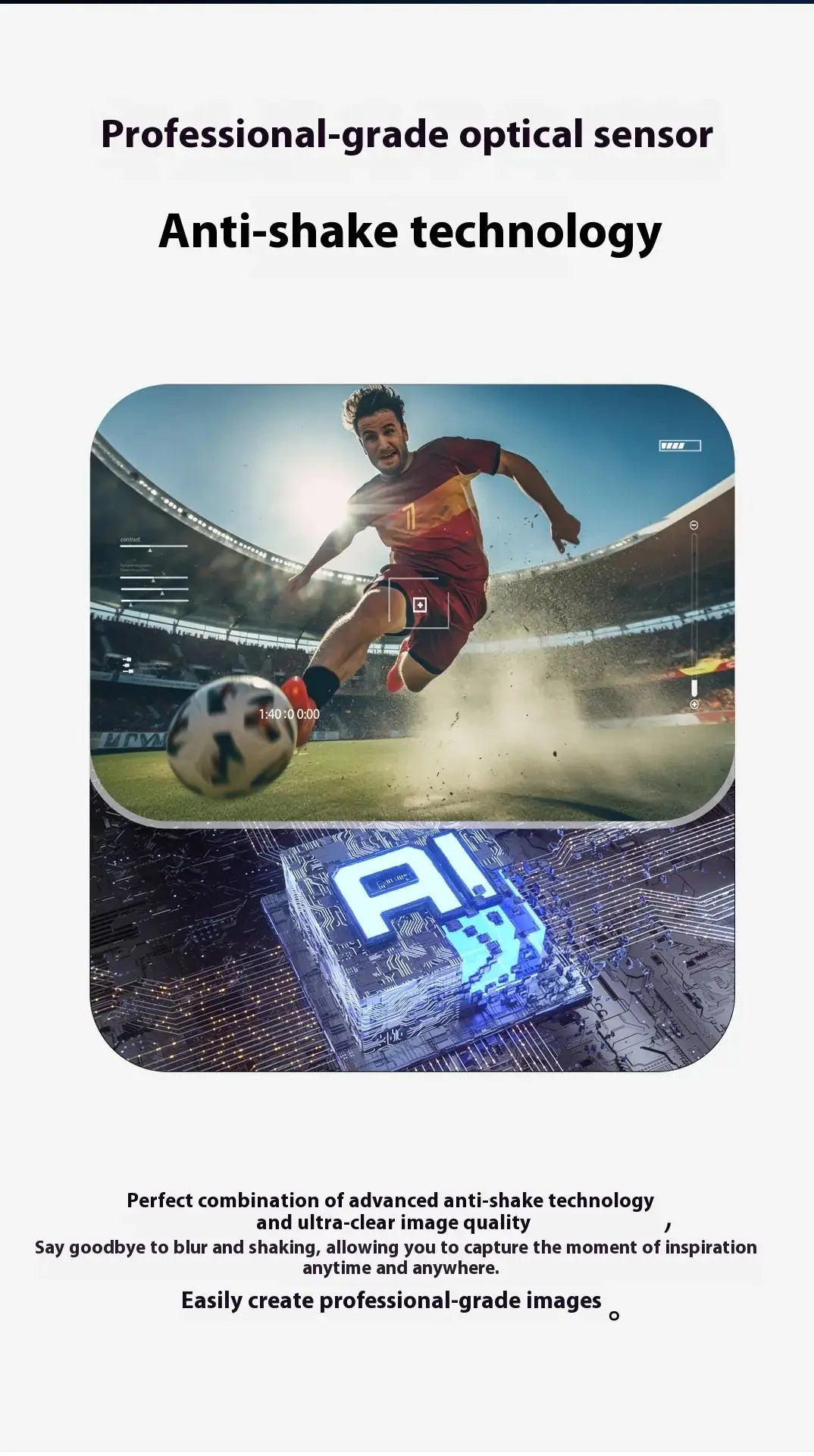 AI Camera Smart Glasses VYLASA