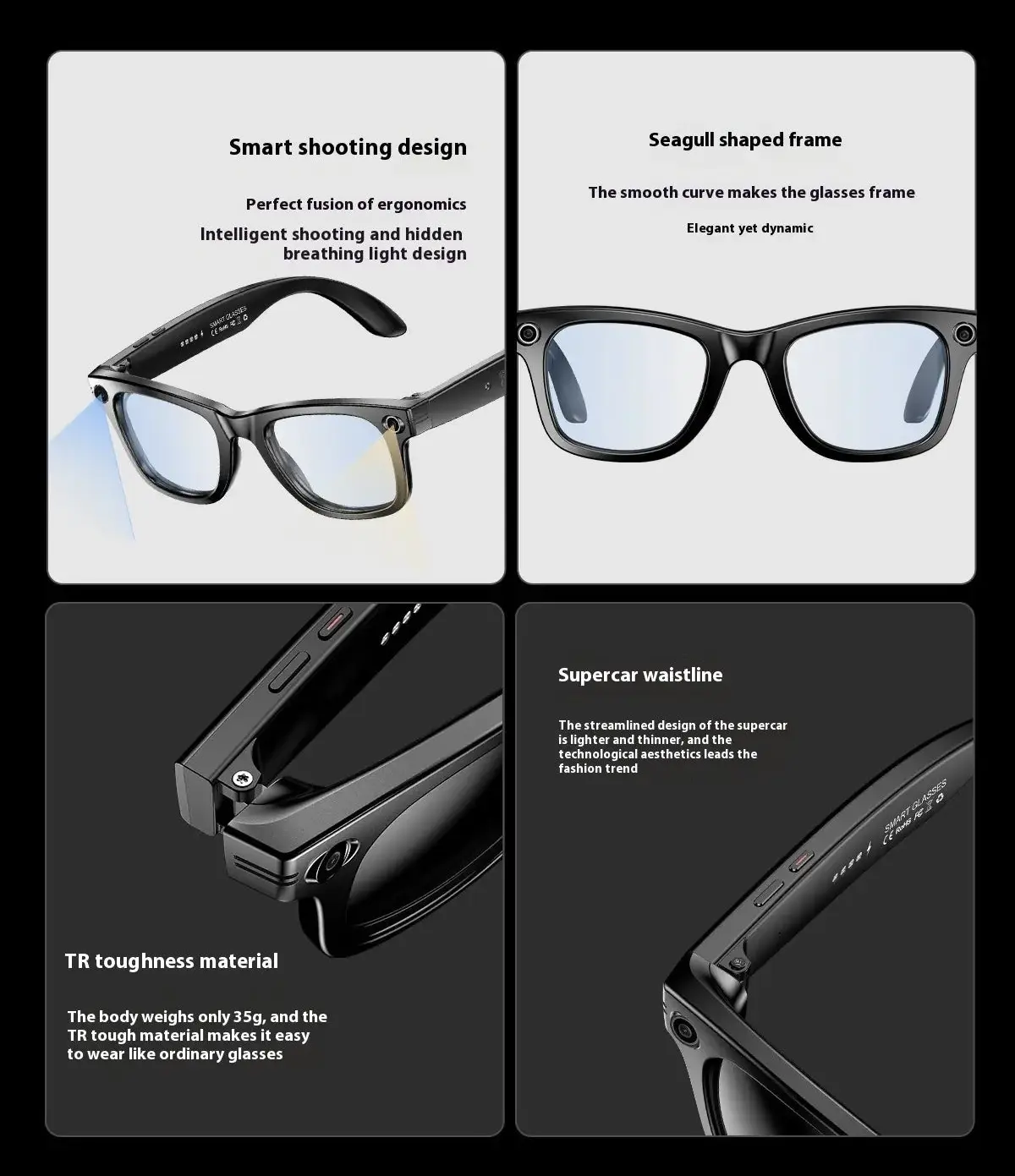 AI SmartGlasses VYLASA
