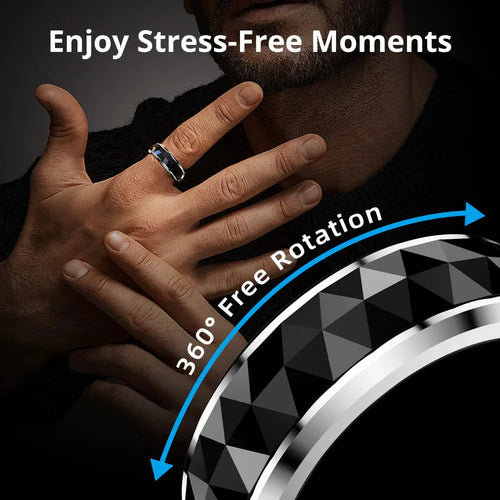 Gyro Fidget Smart Ring R11 VYLASA